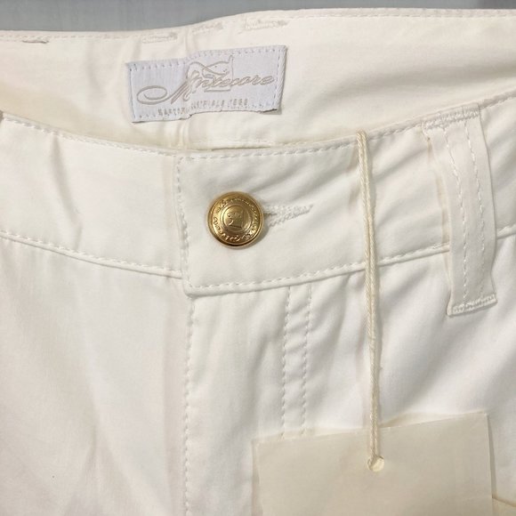 Montecore women's 40 IT double zipper back pocket long fit trouser pants 28x36 - Picture 6 of 8